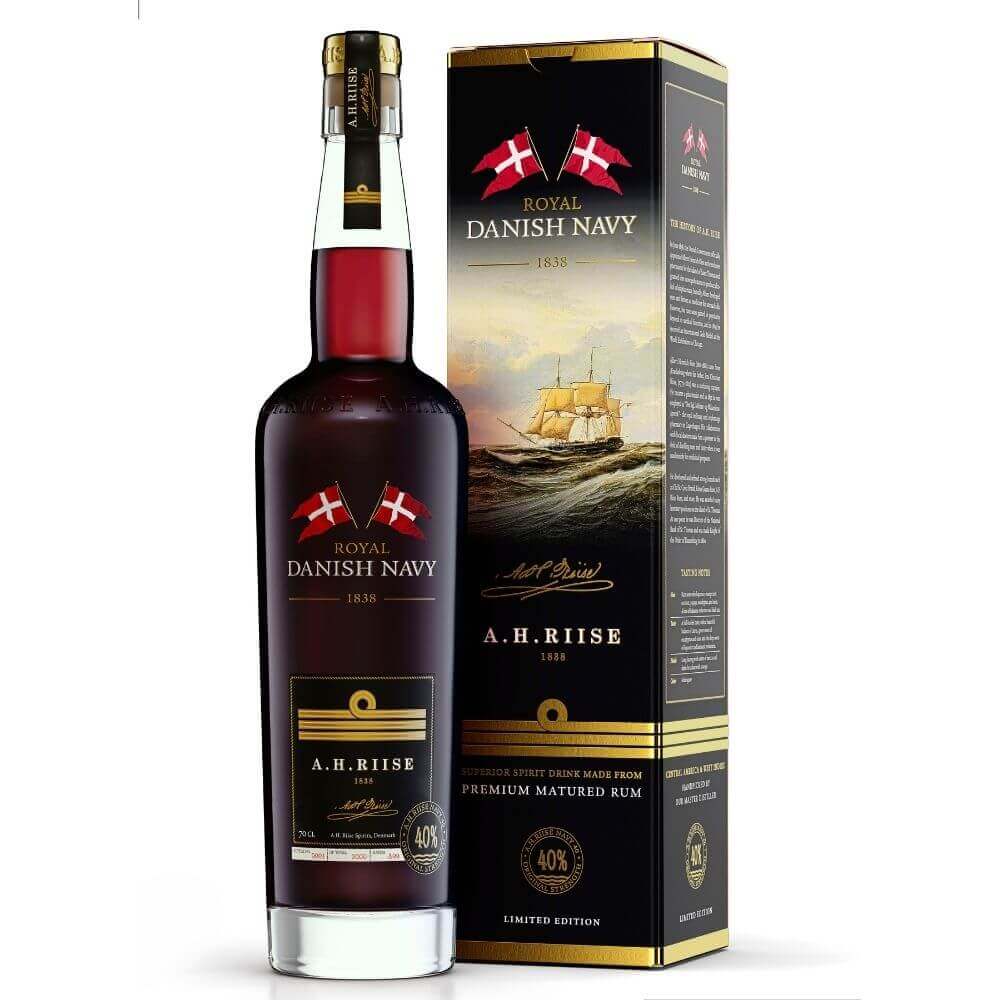 Ром A.H. Riise Royal Danish Navy (gift box)
