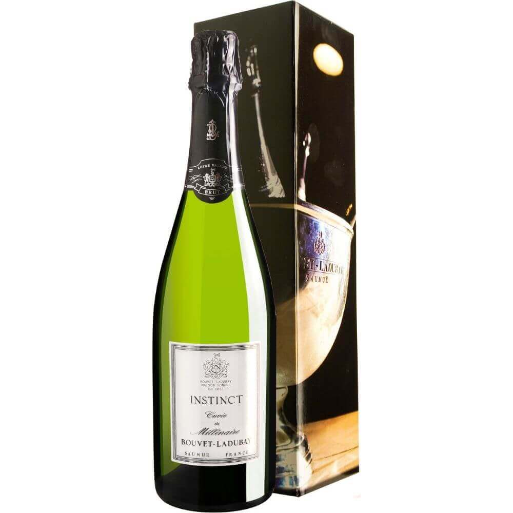 Игристое вино Bouvet Instinct Cuvee du Millenaire Brut (gift box)